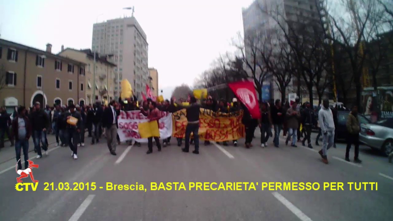 21.03.2015 Brescia – BASTA PRECARIETA’ E DIRITTI PER TUTTI – Video 3