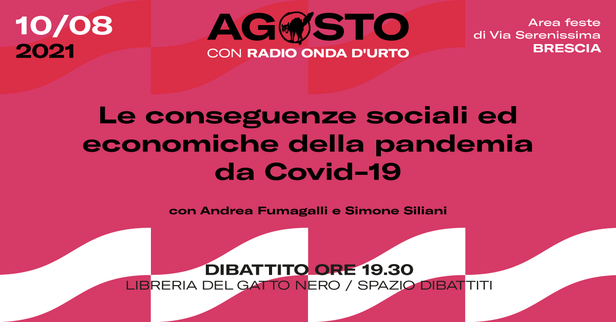 Le conseguenze social ed economiche della pandemia da Covid-19