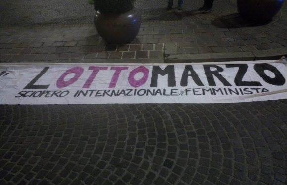 LOTTOMARZO – manifestazione NonUnaDiMeno Brescia 08.03.2022