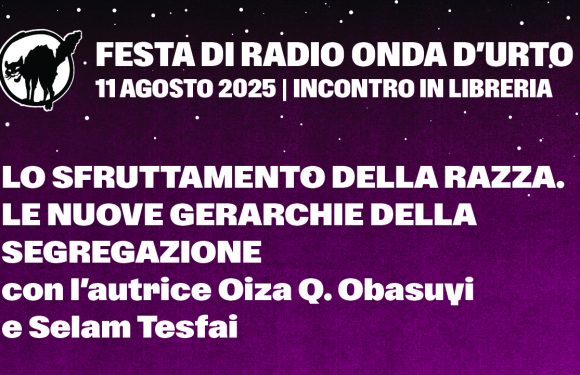 11.08.25 Lo sfruttamento della razza. Le nuove gerarchie della segregazione