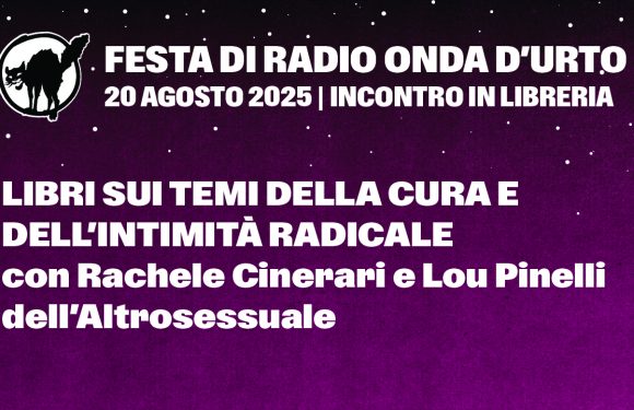 20.08.25 Libri sui temi della cura e dell’intimità radicale