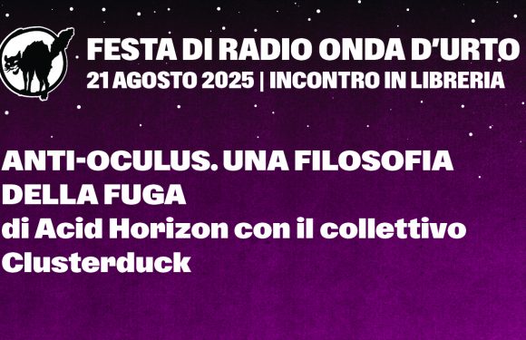21.08.25  Anti-Oculus. Una filosofia della fuga