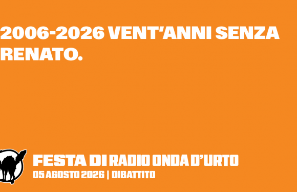 05.08.26 2006-2026: 20 anni senza Renato.