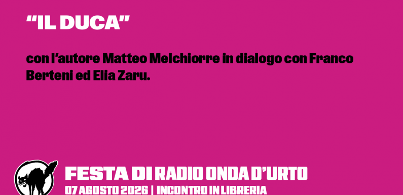 07.08.26 “Il Duca”