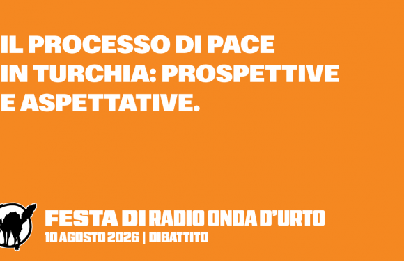 10.08.26 Il processo di pace in Turchia: prospettive e aspettative