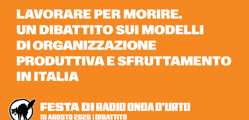 19.08.26 Lavorare per morire.